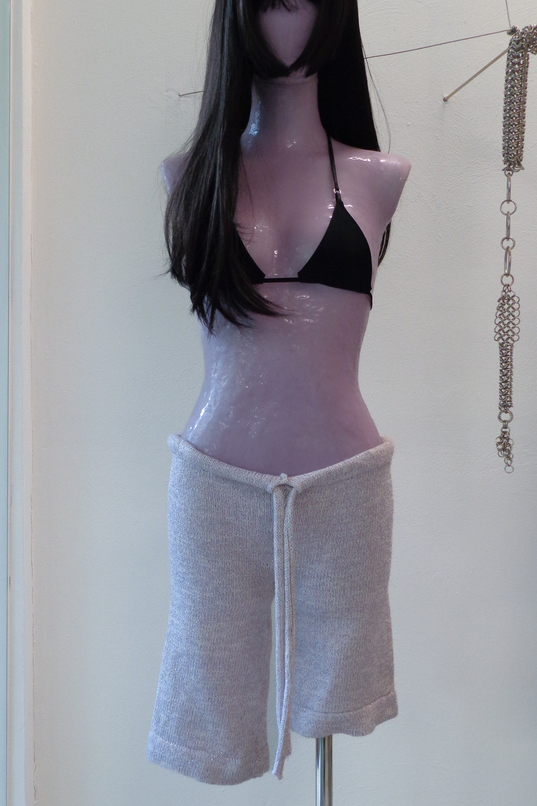 Purple Sparkle Shorts