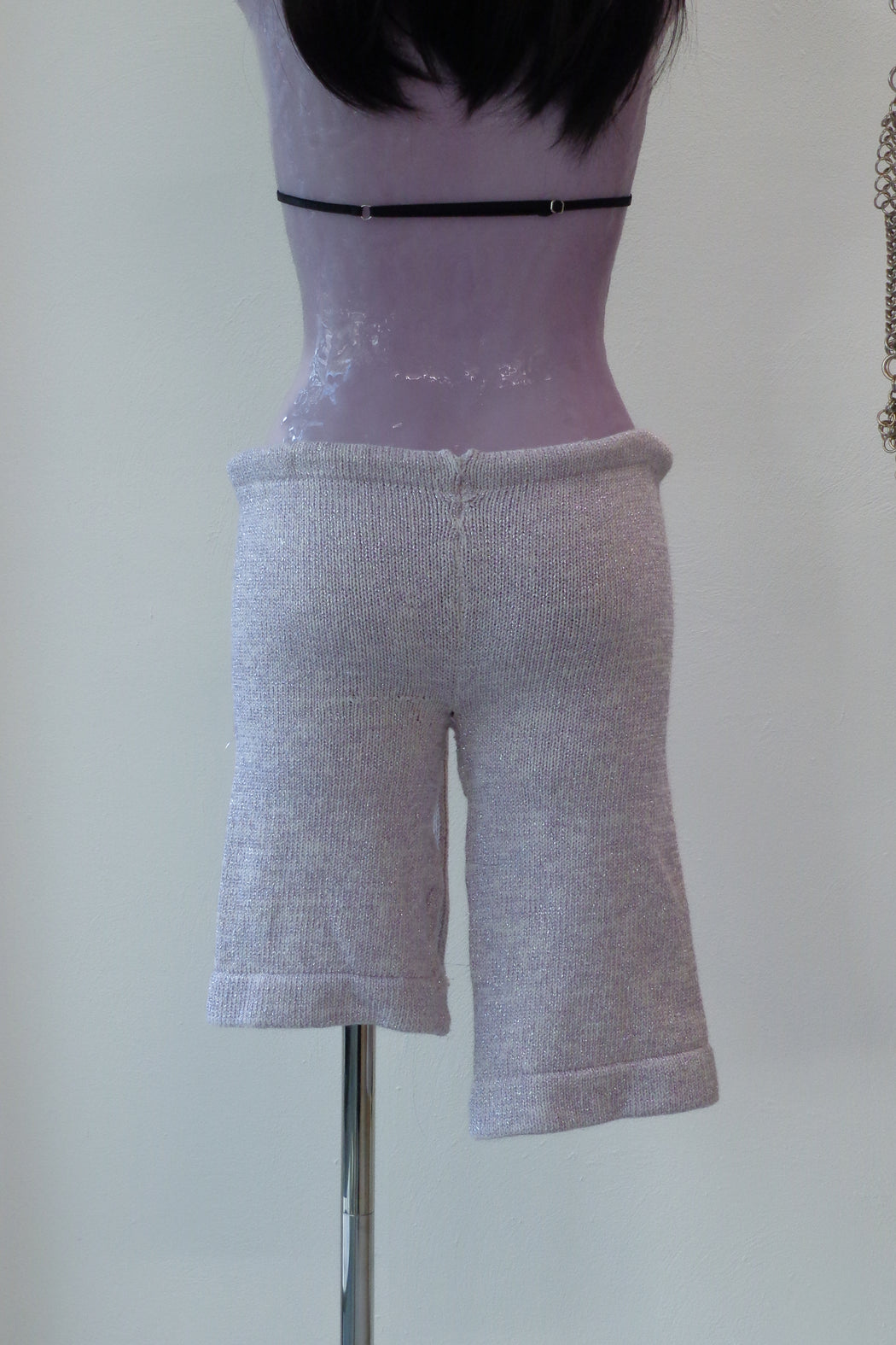 Purple Sparkle Shorts