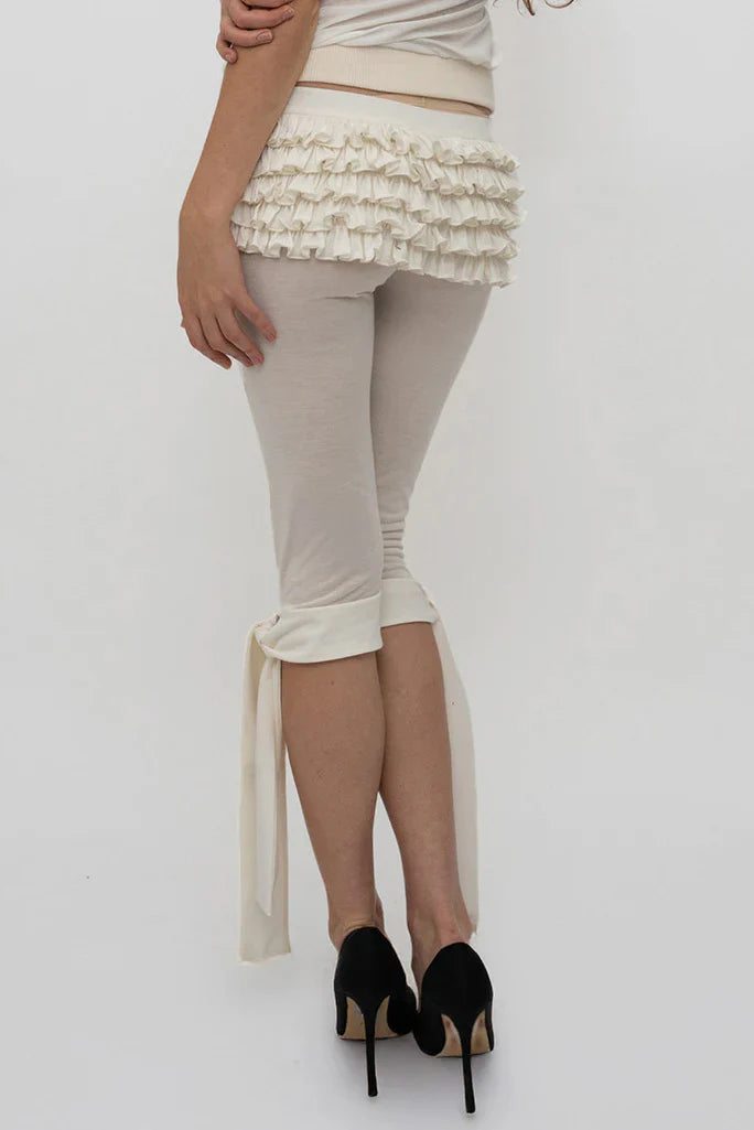 Clementine Leggings - Ivory