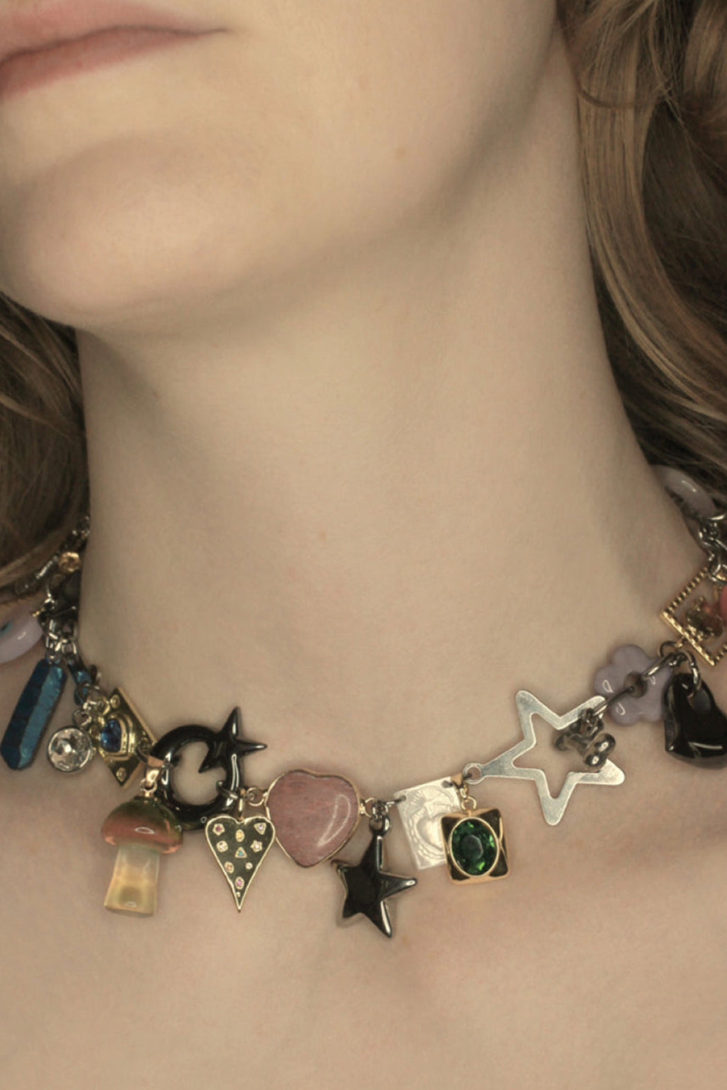 Lost and Found Charm Necklace