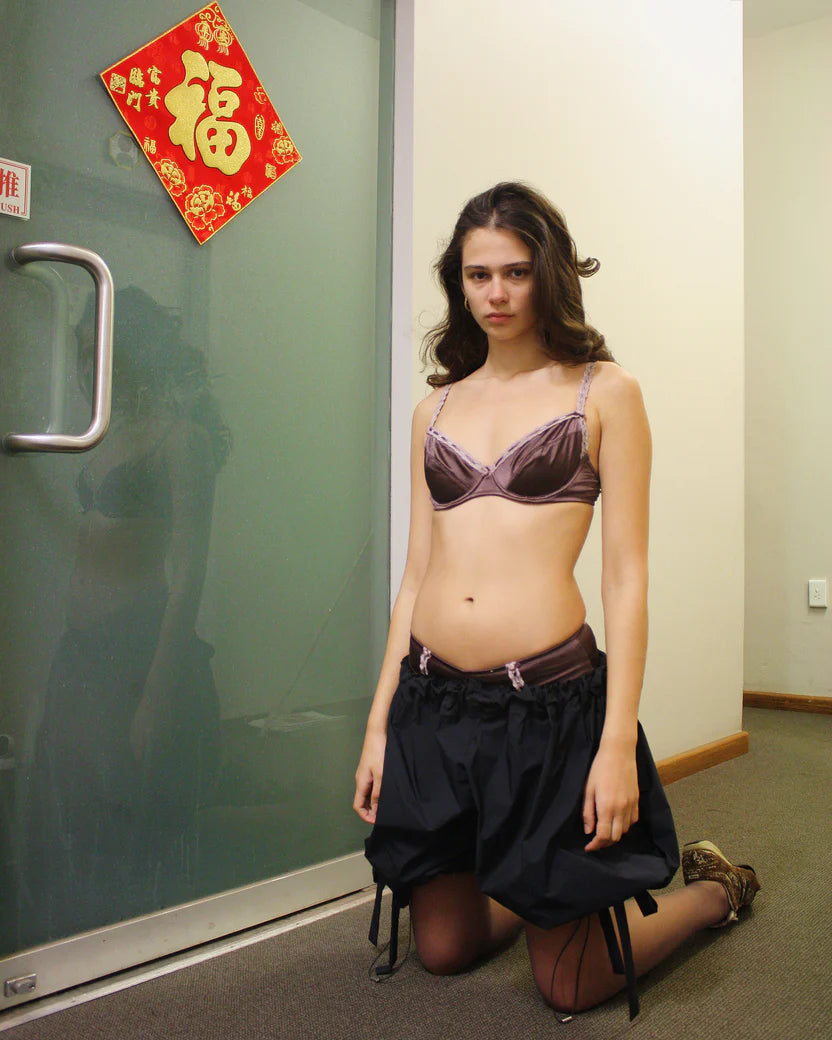 Black Taffeta bloomers