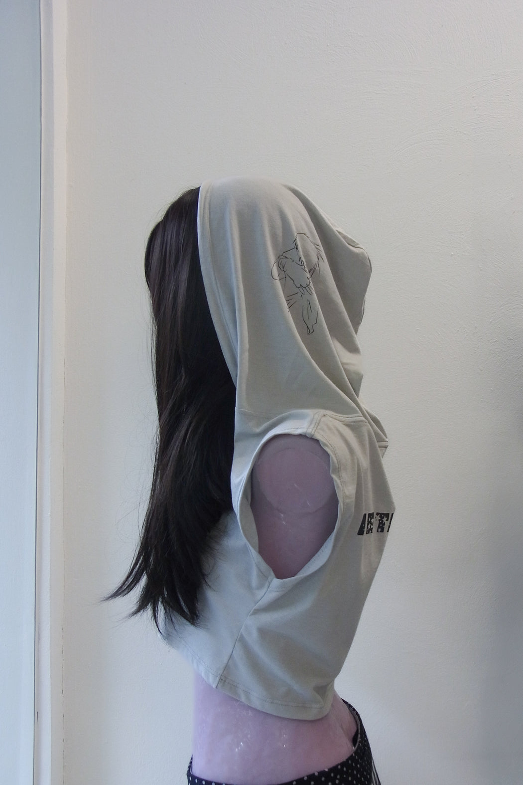 I Wish I Had Serotonin… Hooded Croped Tee