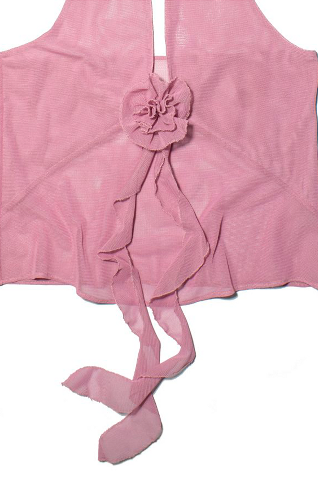ROSE HALTER TOP