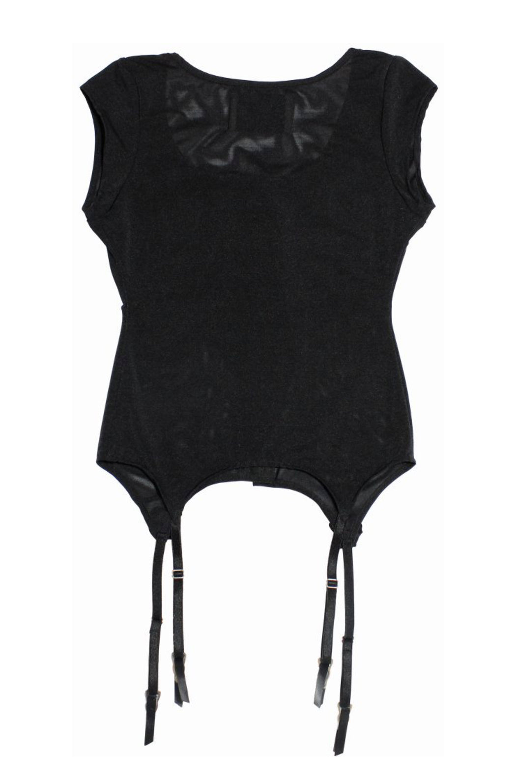 GARTER TOP - BLACK