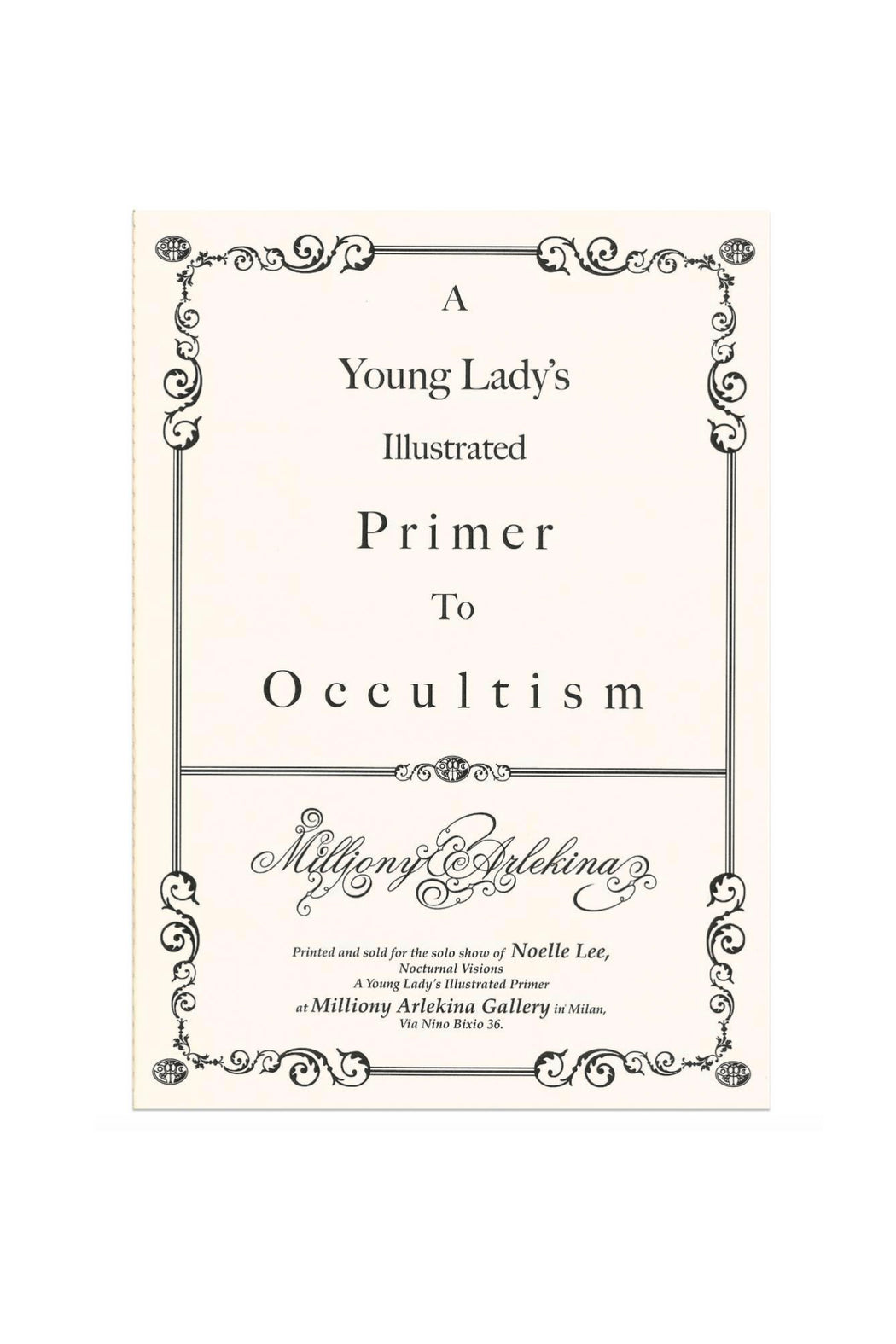 A YOUNG LADY'S ILLUSTRATED PRIMER TO OCCULTISM