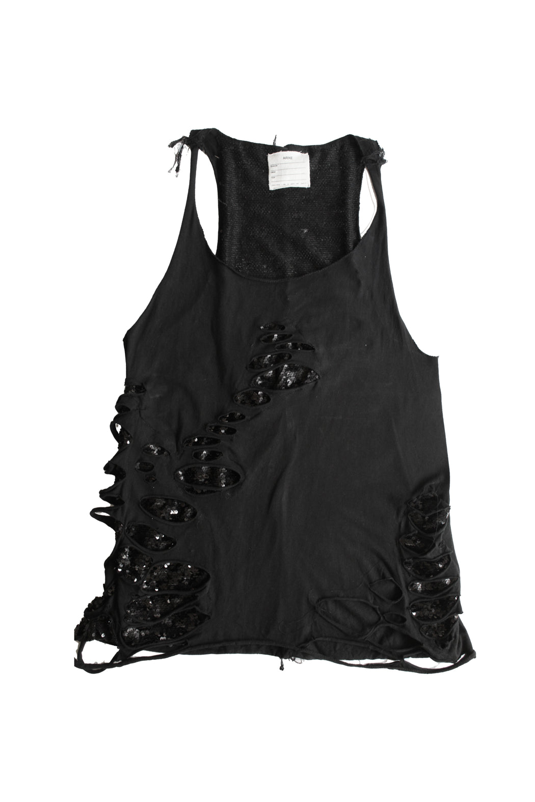 DISTRESSED COTTON SUMMER DRESS