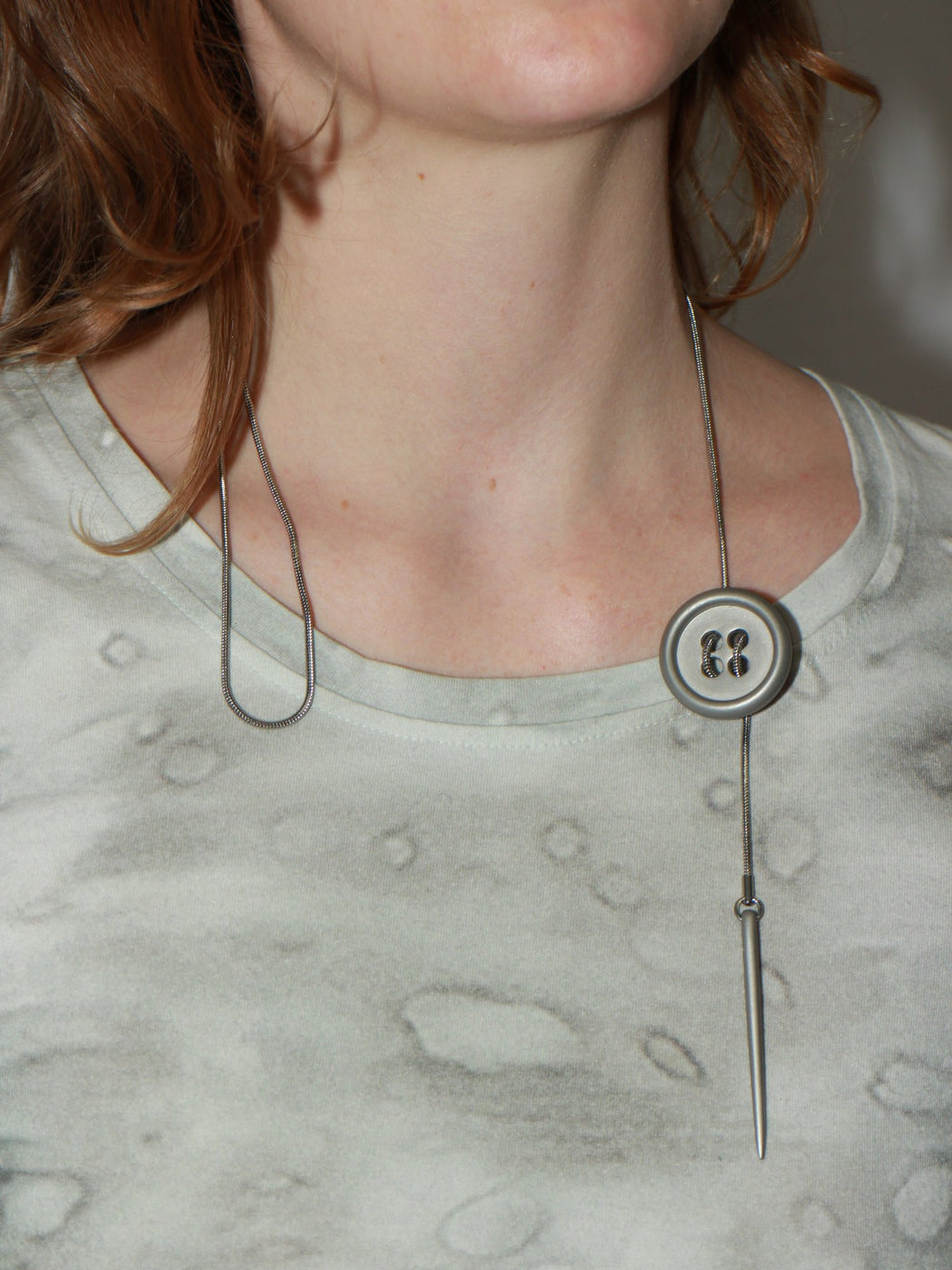 Cute as a Button Necklace