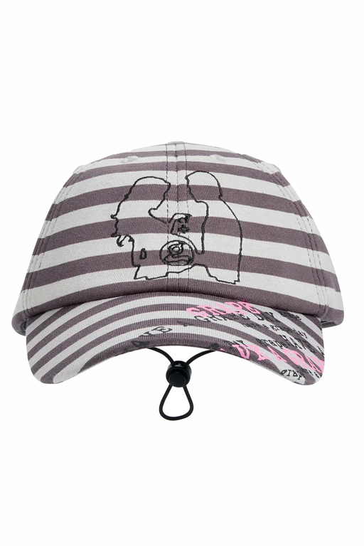 PRINTED STRIPED CAP