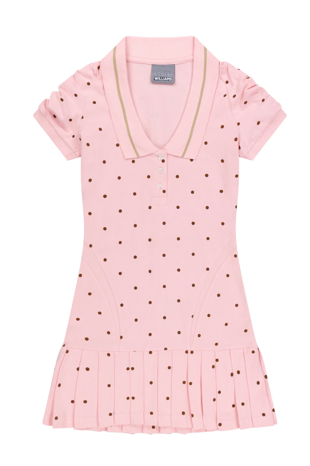 PINK POLKA DOTS AMELIA DRESS