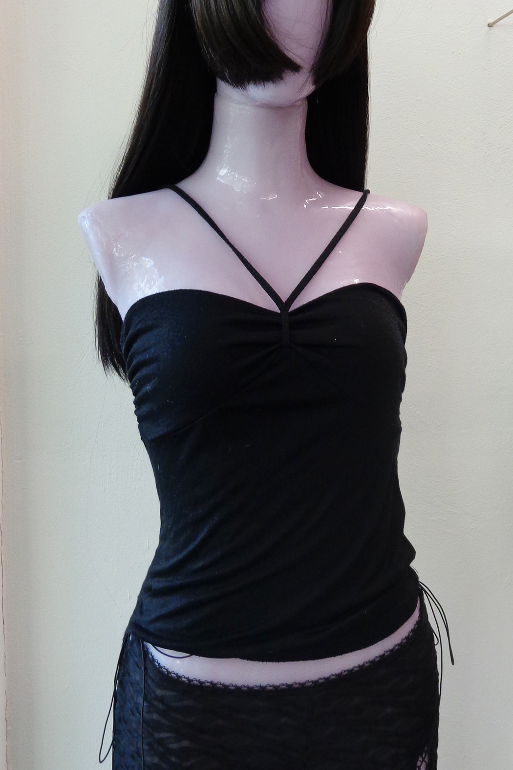 Wet Seal Top with Back Ribbon