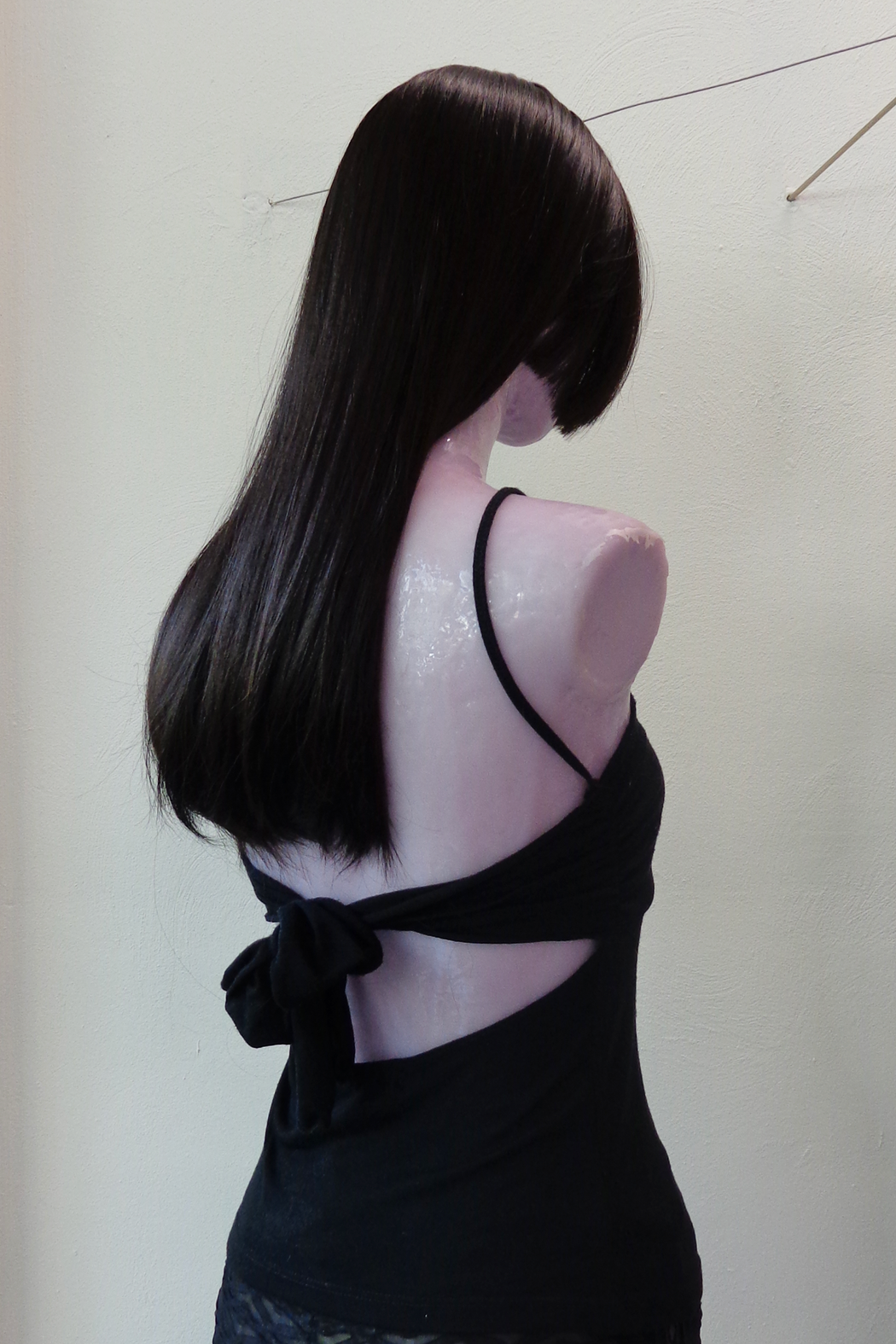 Wet Seal Top with Back Ribbon