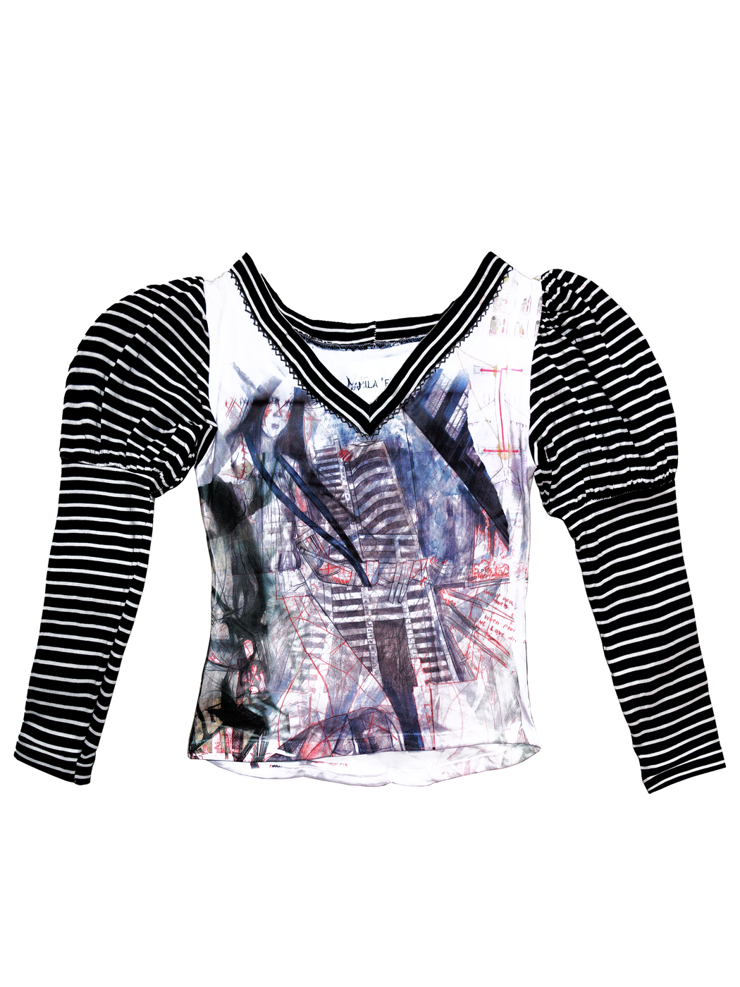 Long Sleeve Kisses Top