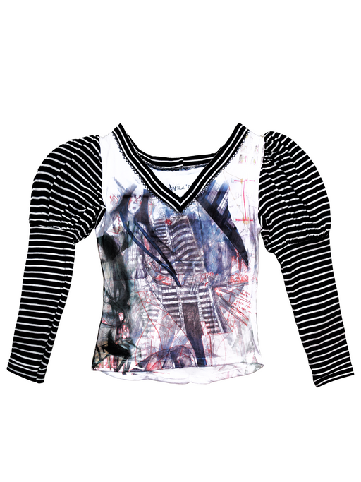 Long Sleeve Kisses Top