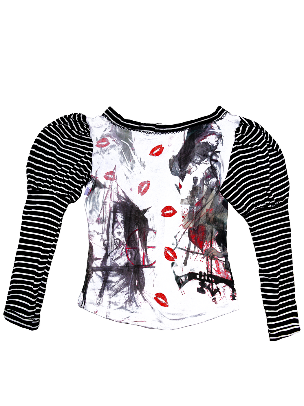 Long Sleeve Kisses Top