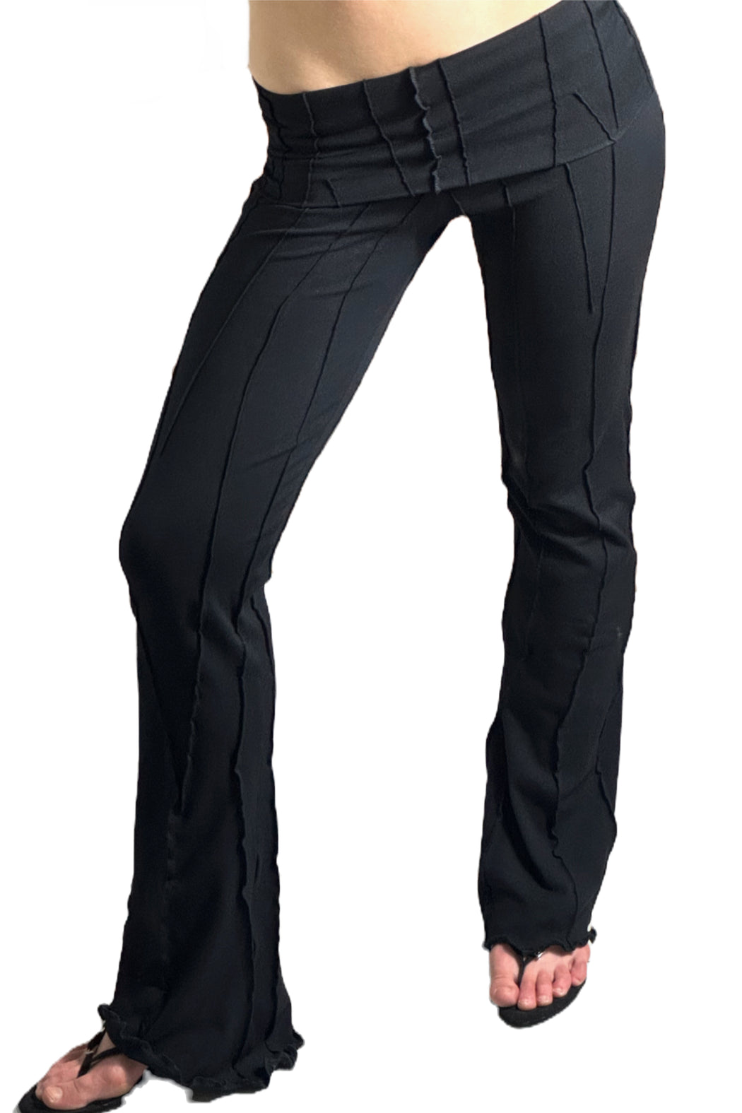 Waist Band Pants - Black