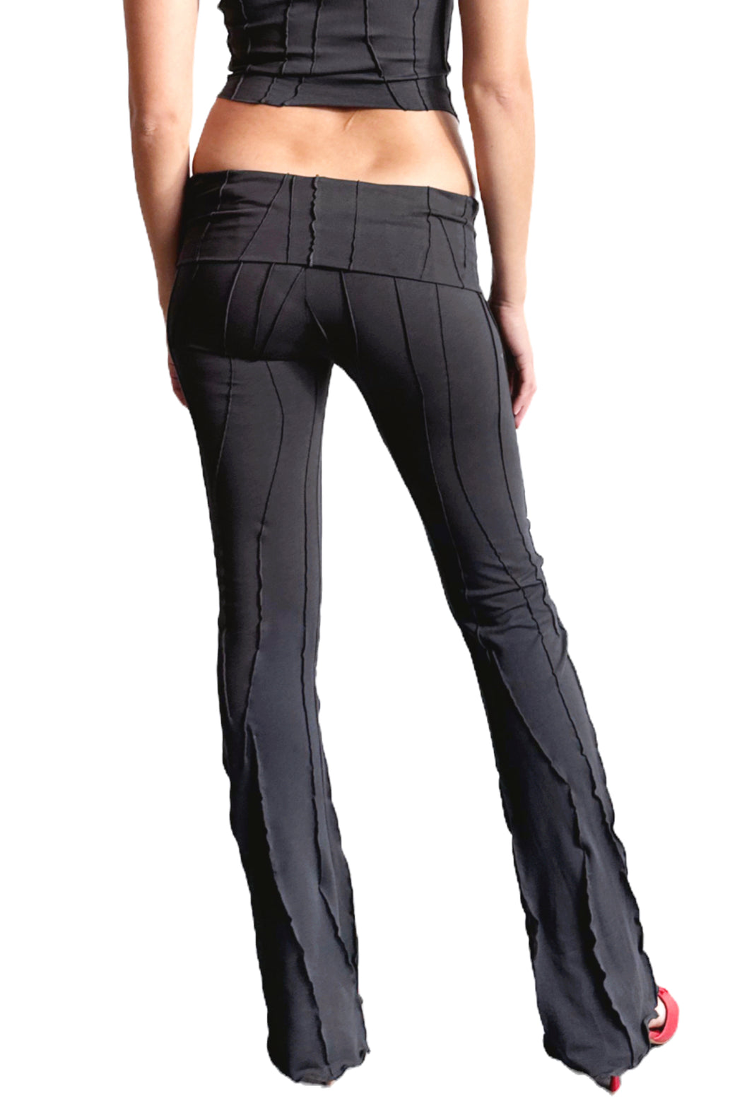 Waist Band Pants - Black