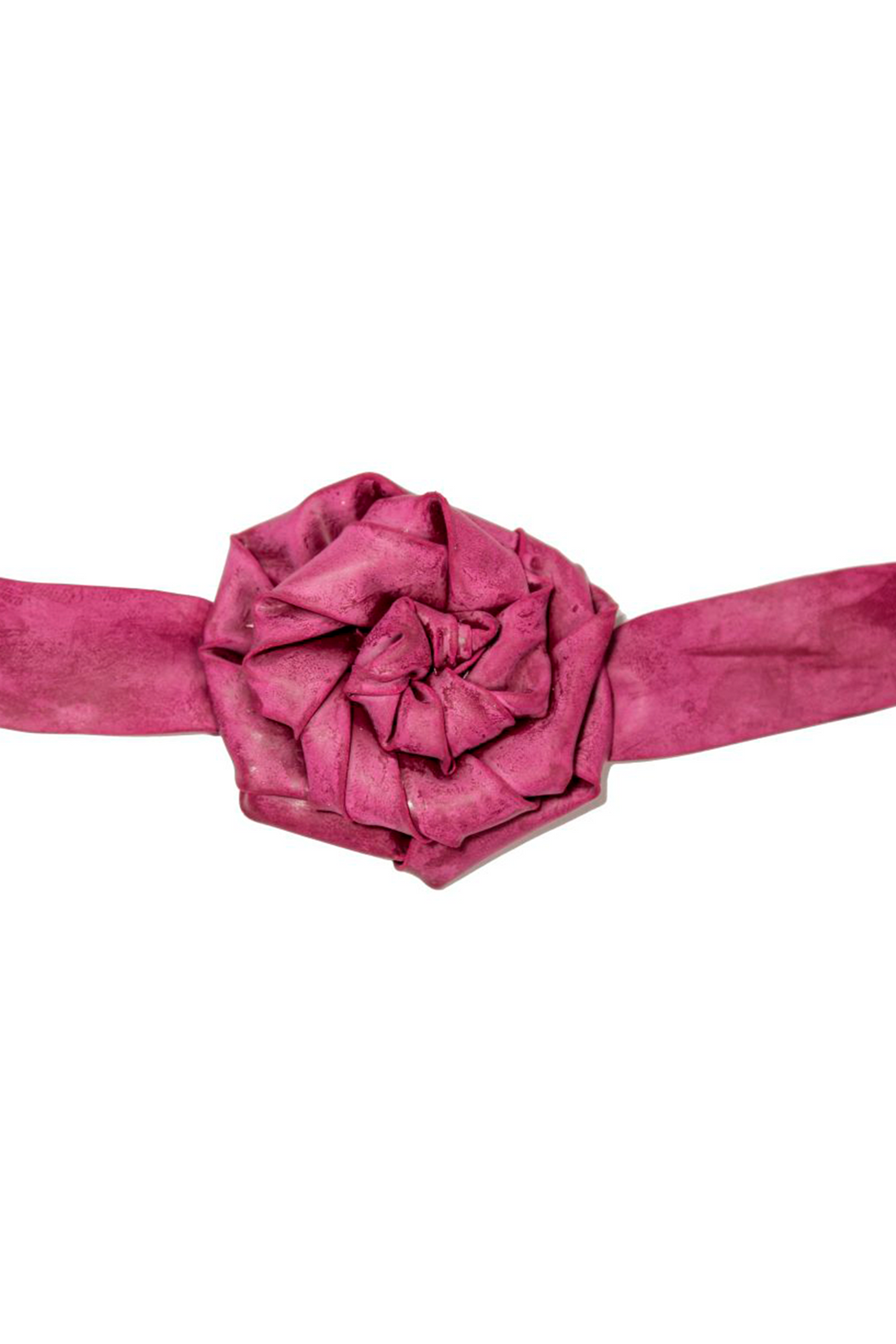 LATEX ROSE CHOKER