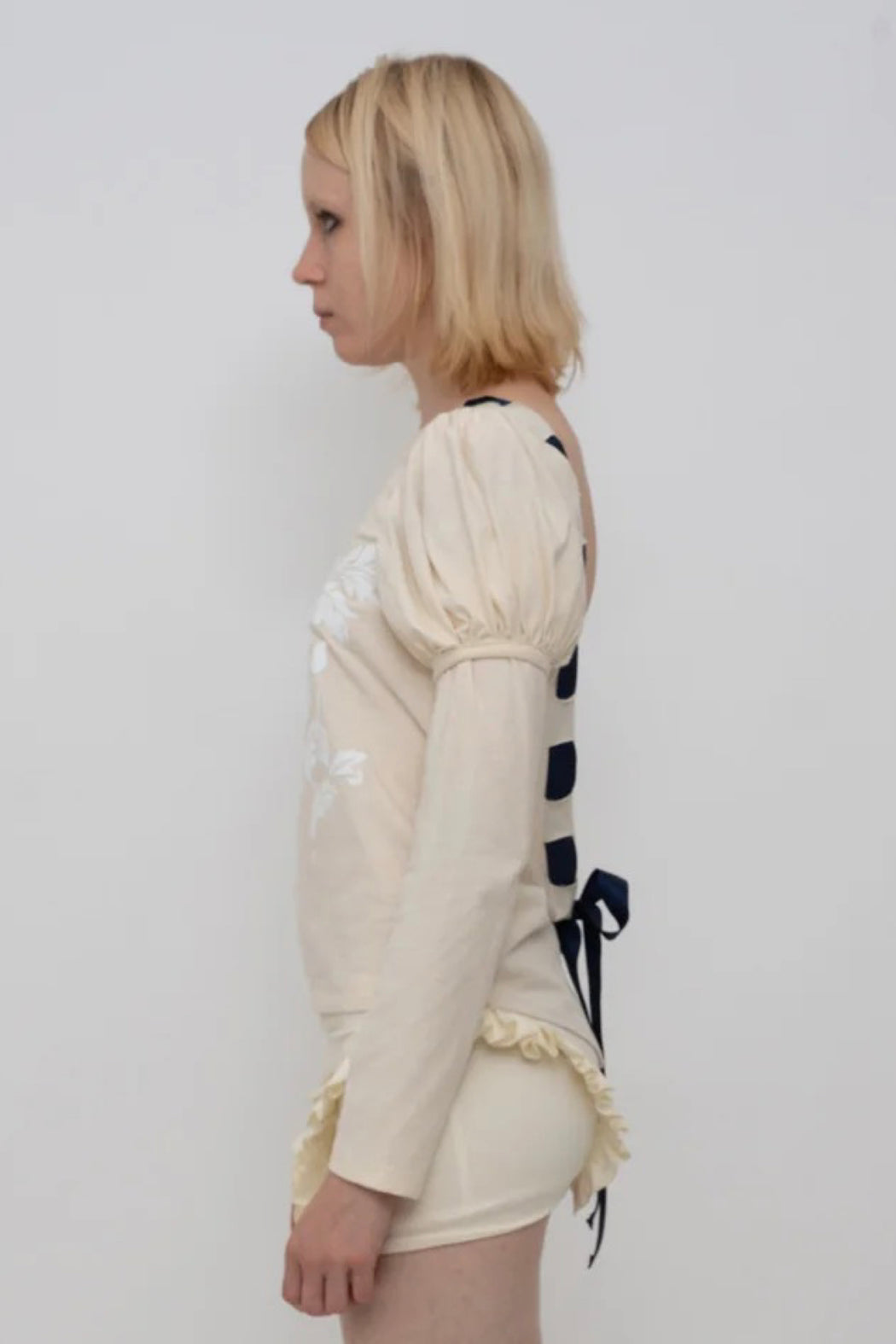 Sashy Top - Ivory