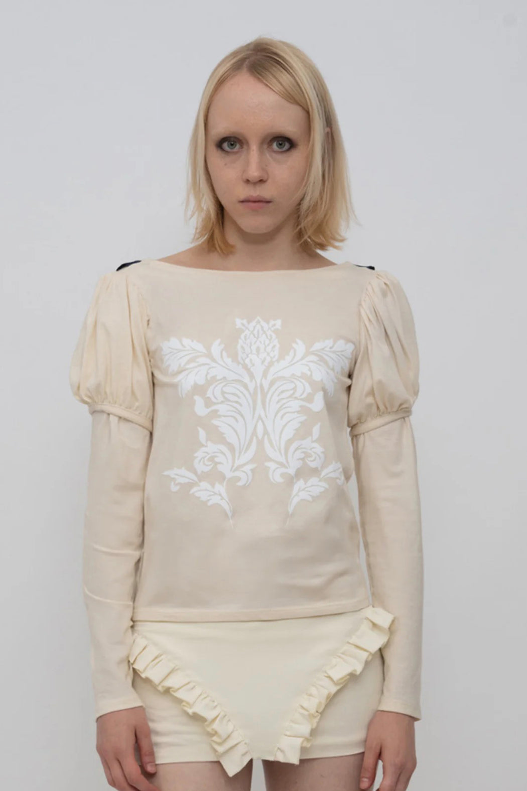 Sashy Top - Ivory
