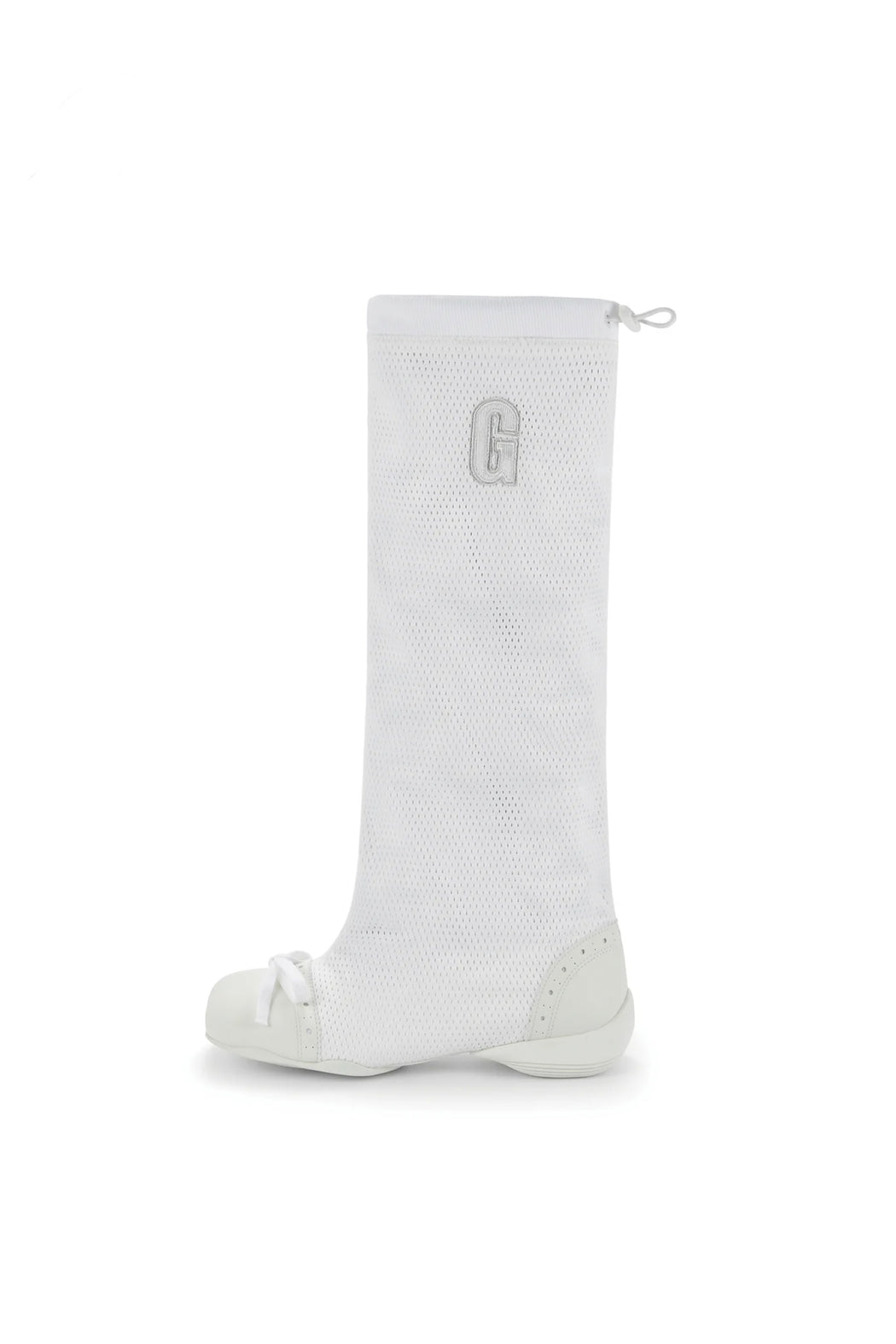 WHITE SPORT BALLET BOOTS