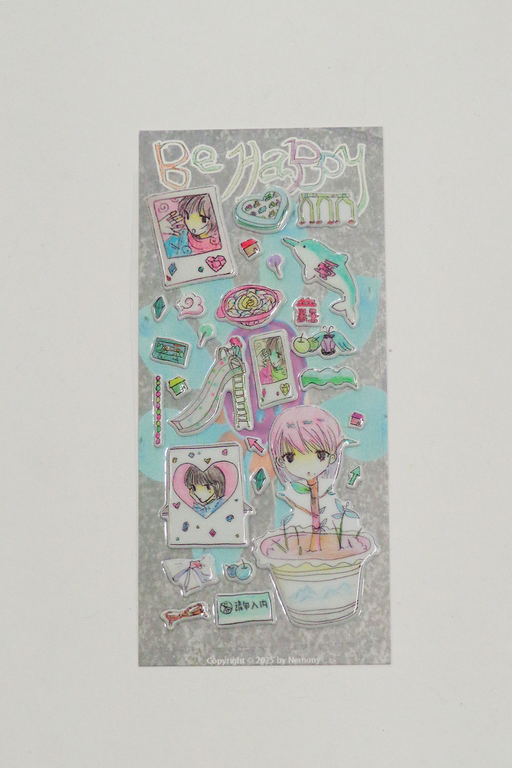 BE HAPPY STICKERS - NEMONY