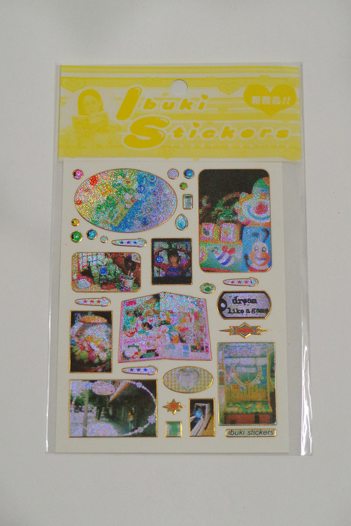DREAM LIKE A GAME STICKERS - IBUKI
