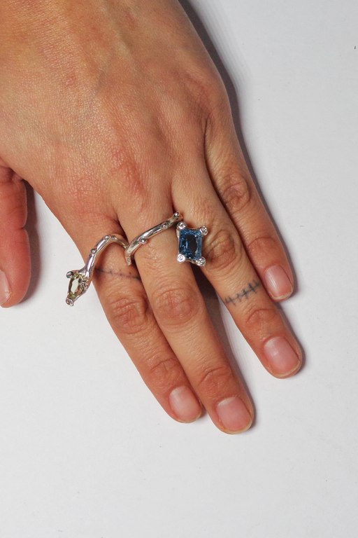 Pequeño Gusano Double Ring