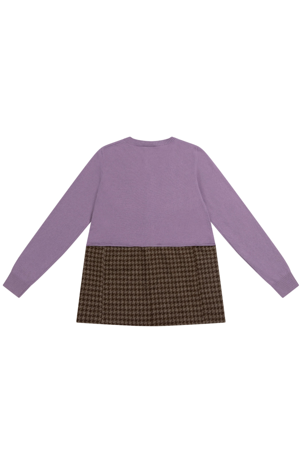KNIT SKULL CARDIGAN JACKET / PURPLE
