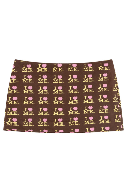 MINI SKIRT / I HEART ME CHOCO
