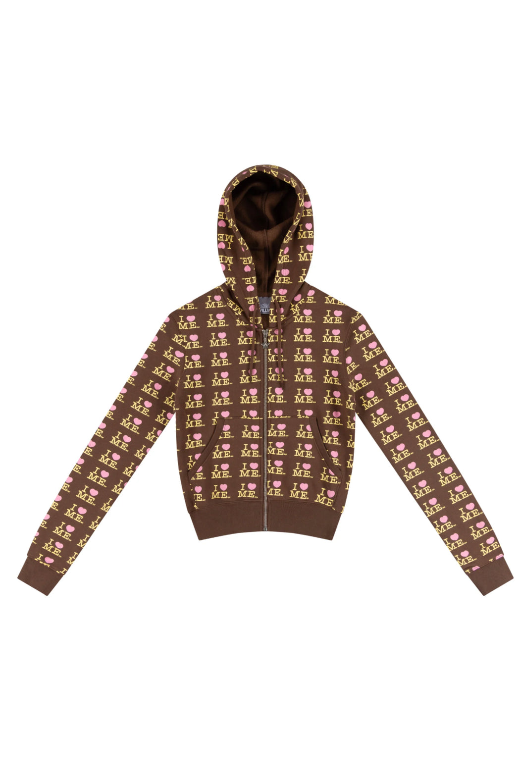 SHRUNK BABY HOODIE / I HEART ME CHOCO