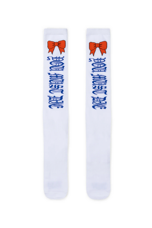 BOW YOU MUST DIE KNEE SOCKS