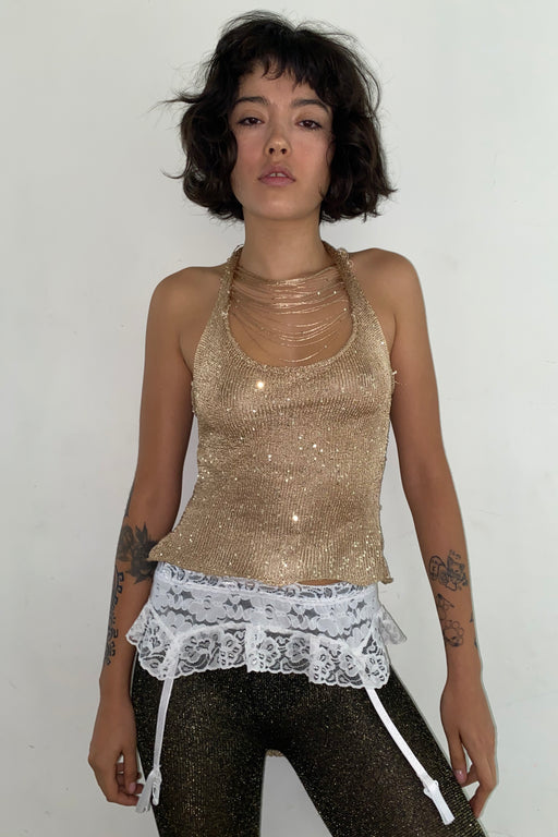 TAIL HALTER - GOLD
