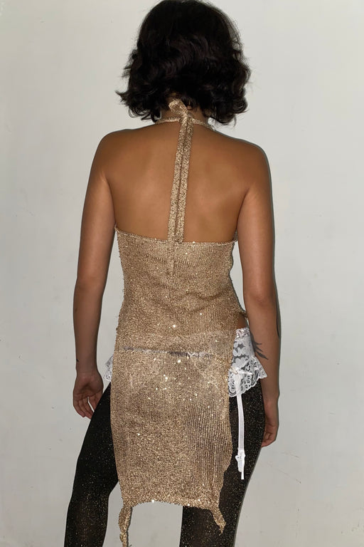 TAIL HALTER - GOLD