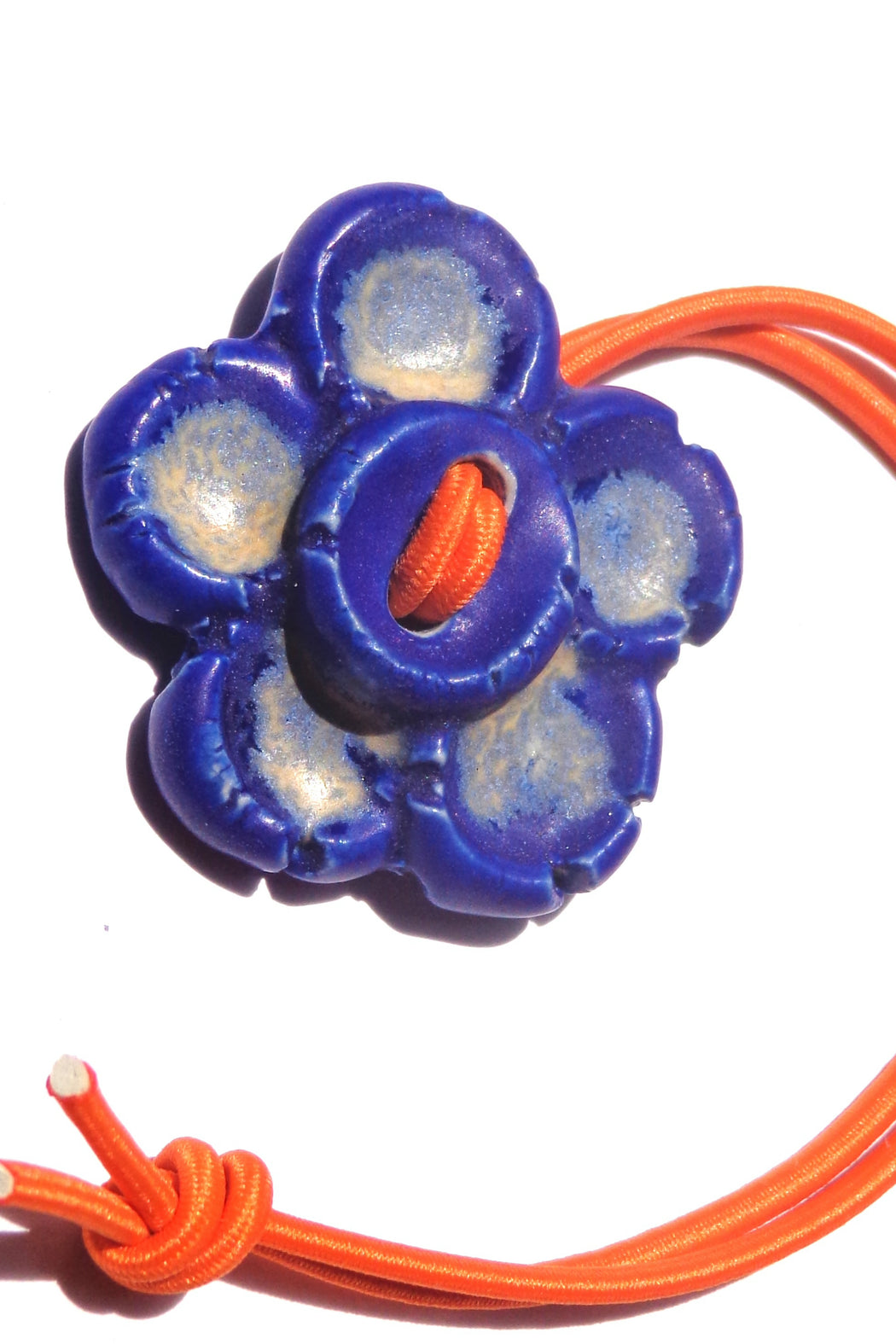 BOLITA HAIR TIE - IRIS MANDARINA