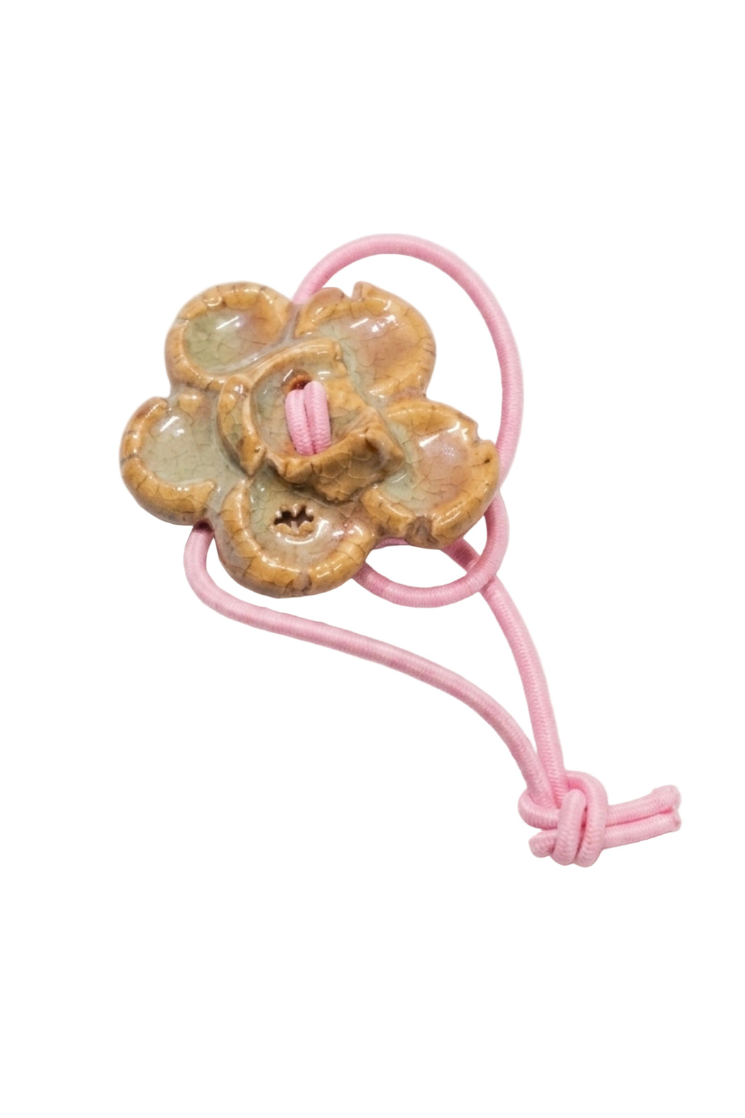 BOLITA HAIR TIE — BLUSH CELADON