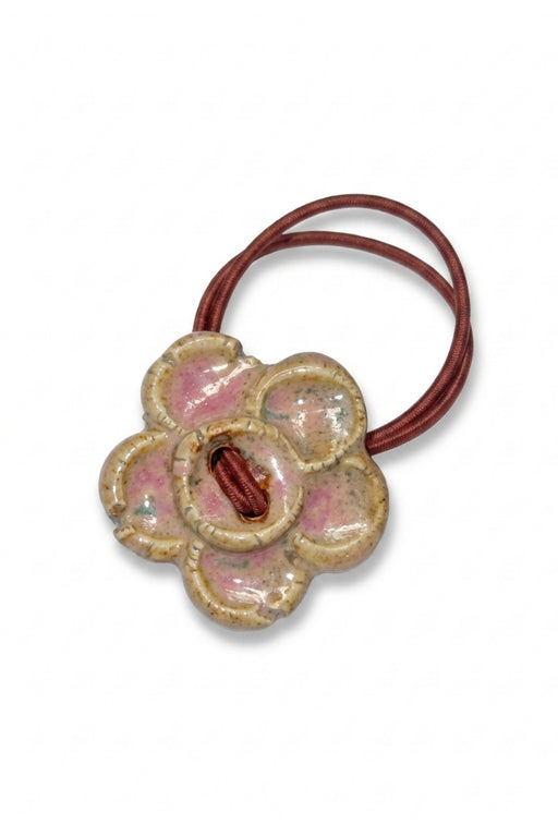 BOLITA HAIR TIE - APRICOT PEACH MOSS