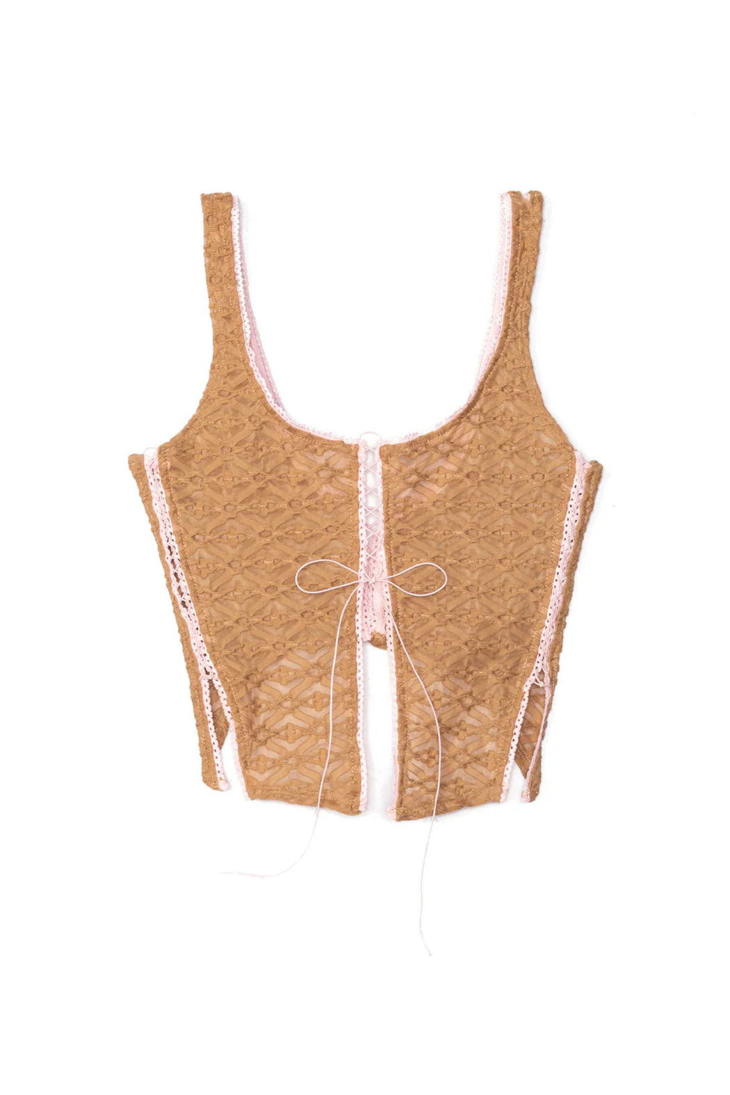 Lila Top Nude & Pink