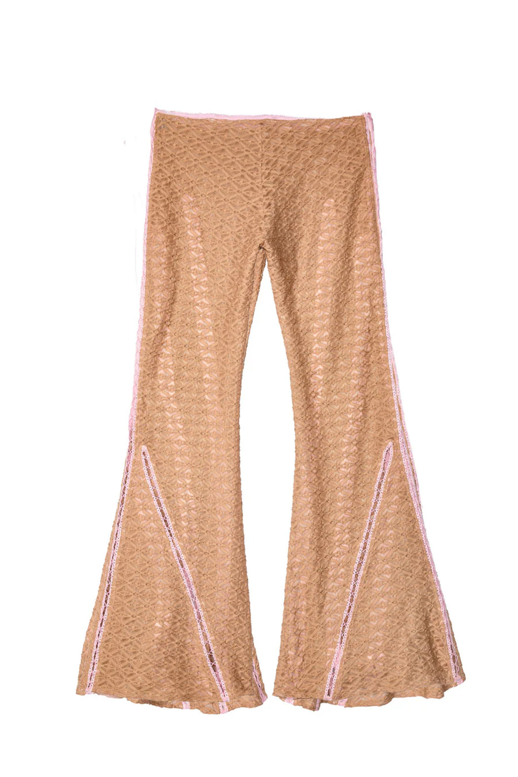 Lila Pants in Nude Pink