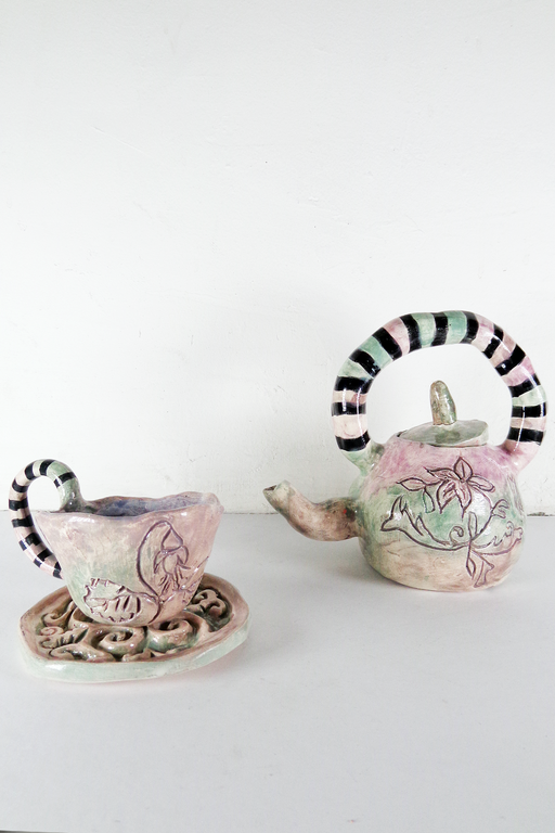 Flower Garden Tea Set
