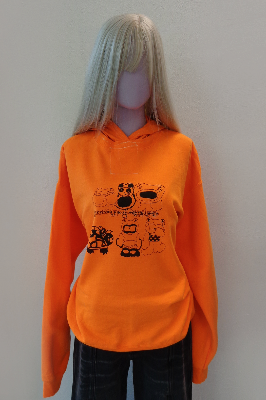 Orange Longsleeve Hoodie