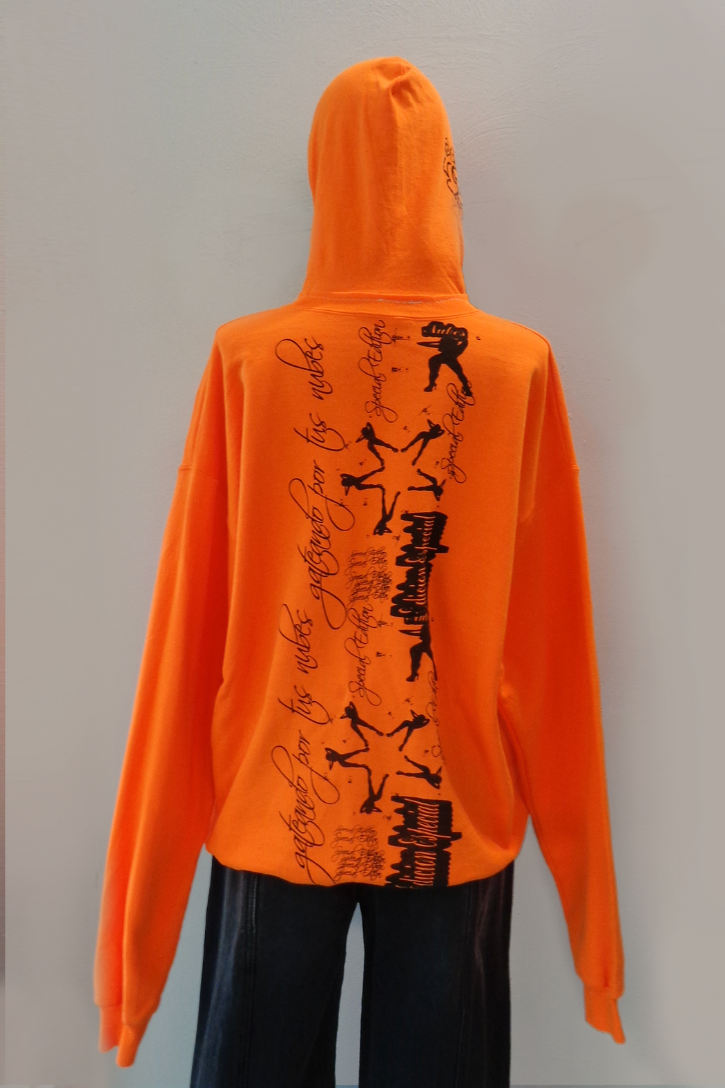 Orange Longsleeve Hoodie