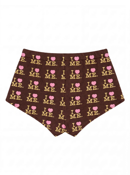 SERENA SHORTS / I HEART ME CHOCO