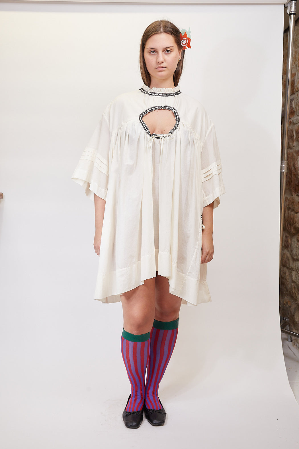 Holy Smock Dress Ivory
