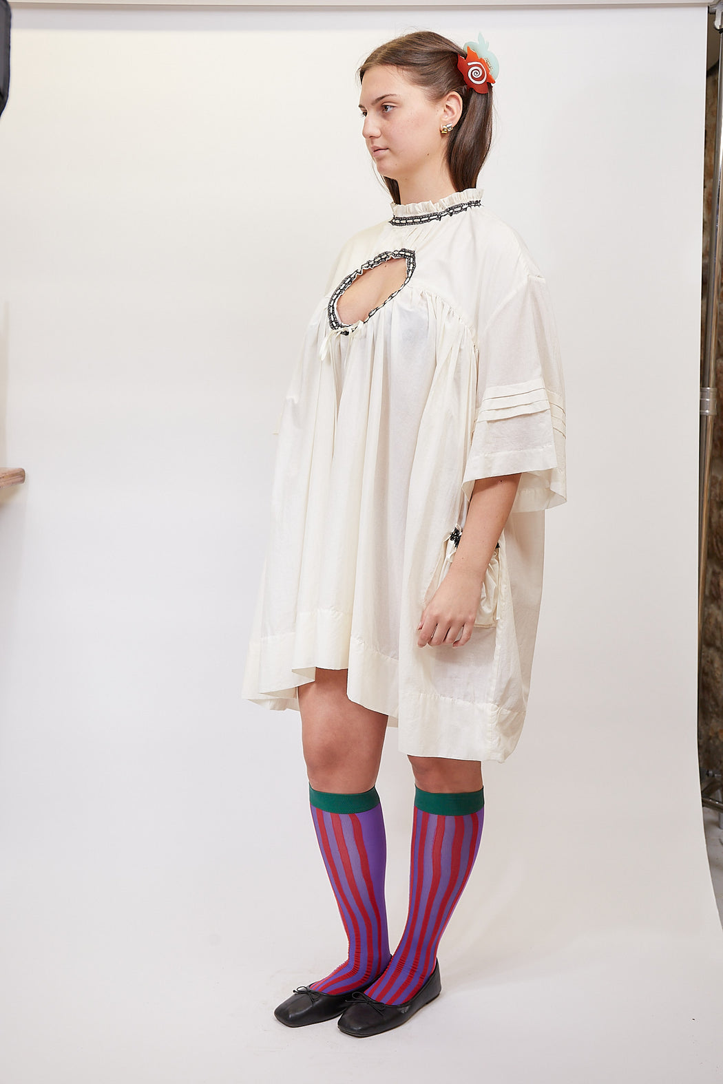 Holy Smock Dress Ivory