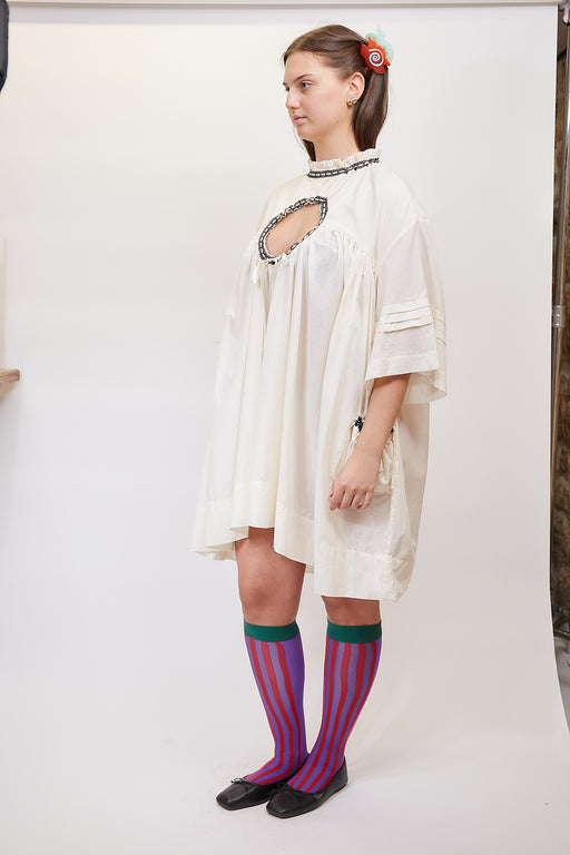 Holy Smock Dress Ivory