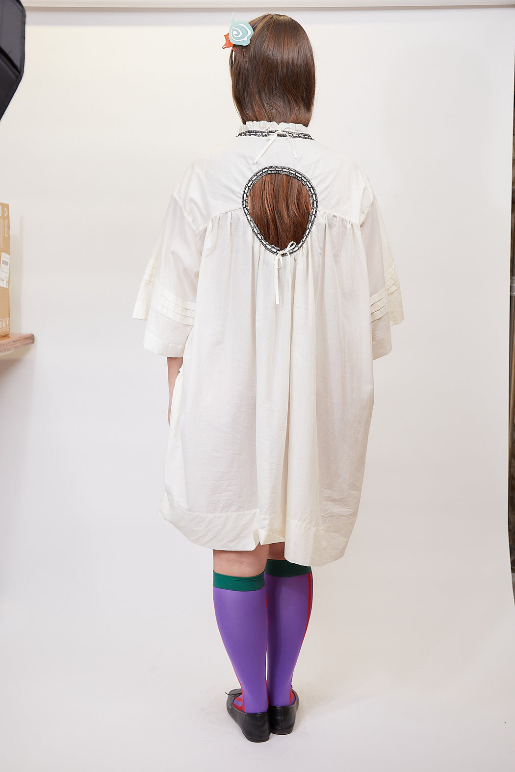 Holy Smock Dress Ivory