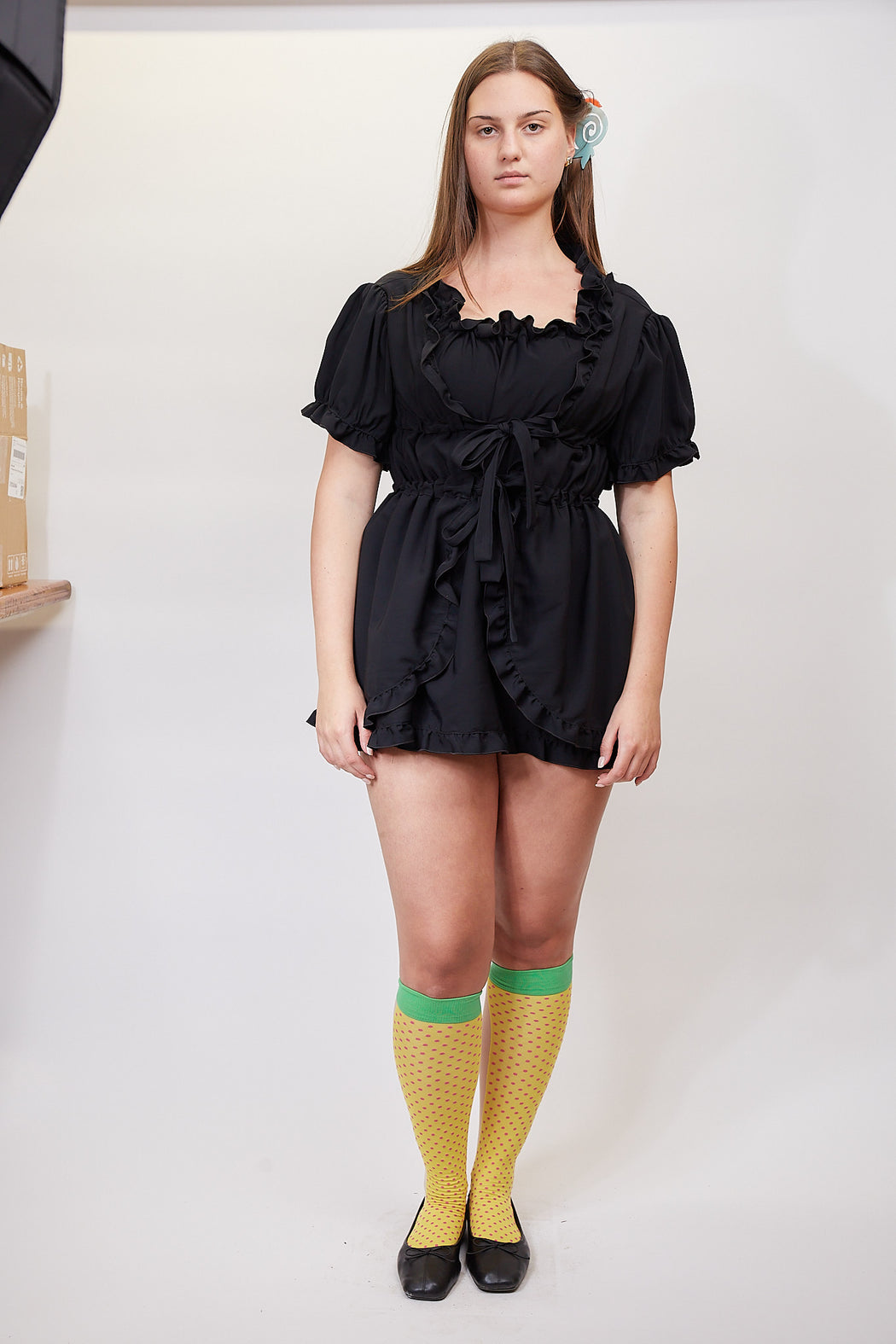 Baby Doll Dress Black