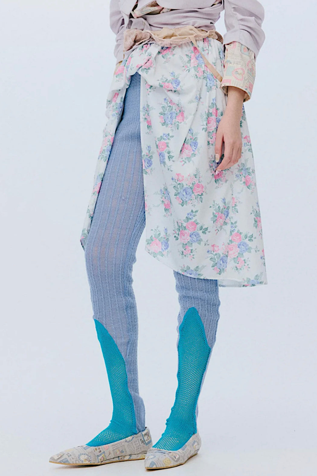 Skirt and tights