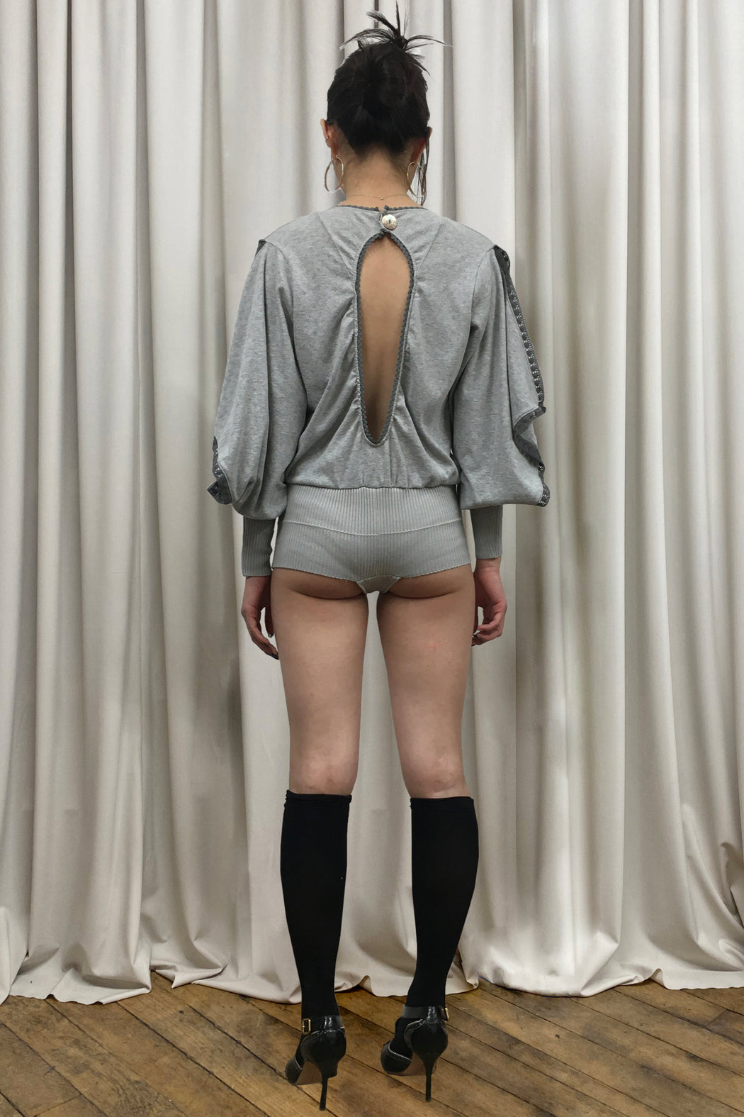 Jersey Pointelle Playsuit