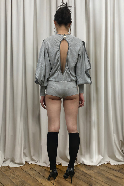 Jersey Pointelle Playsuit